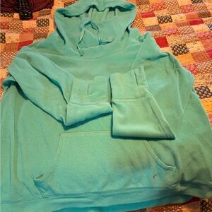 Xersion Blue Fleece Hoodie